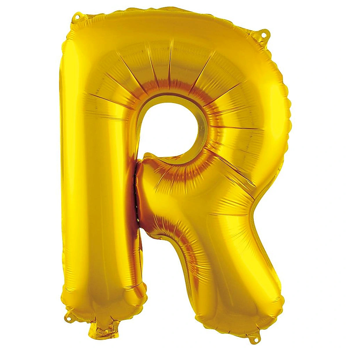 16 inç R harfi gold folyo balon, yaklaşık 36 cm