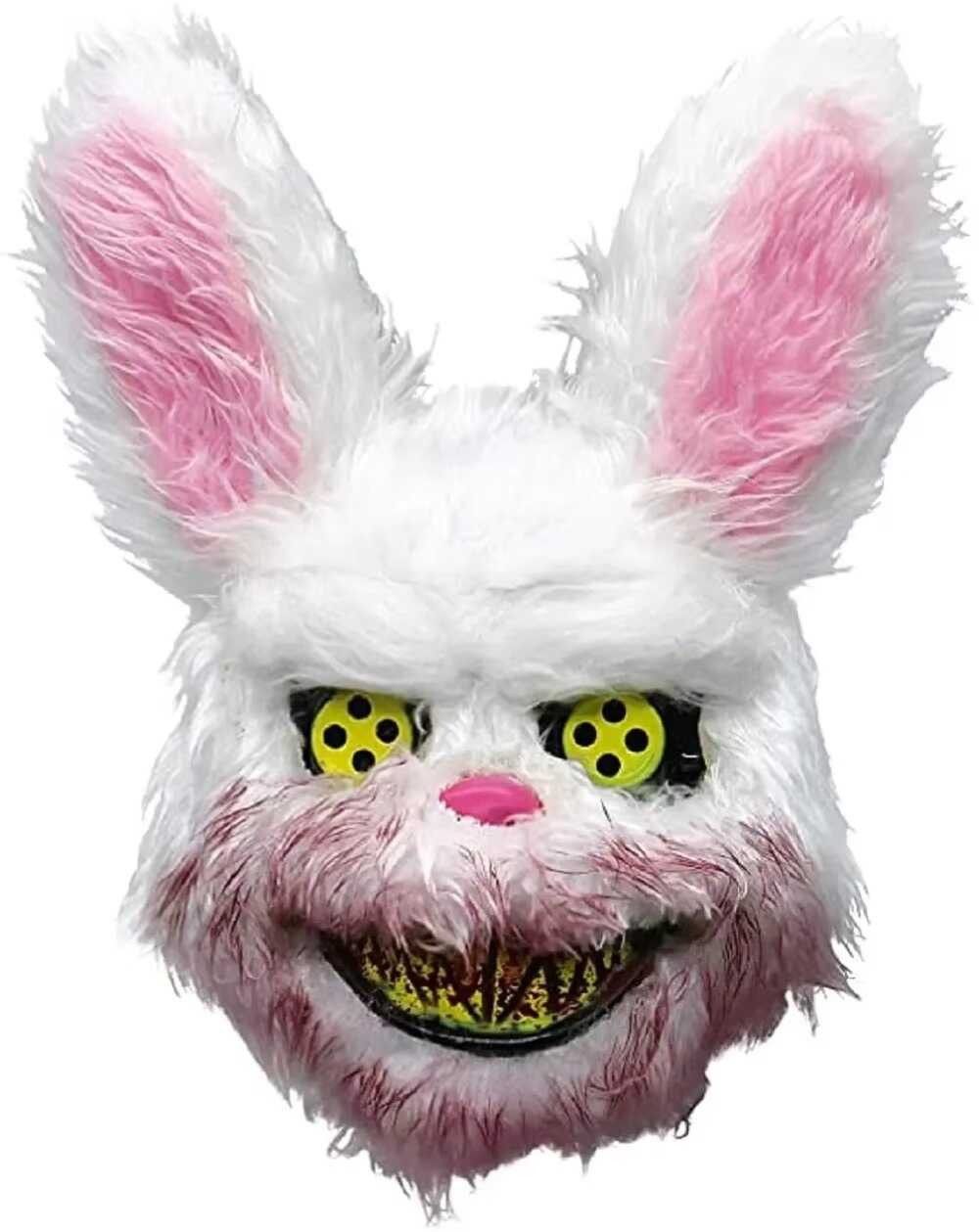 Bloody Bunny Tüylü Korku Tavşanı Maskesi