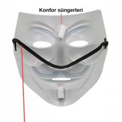 Halloween Altın Vendetta Maske