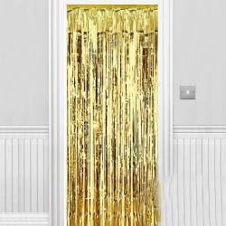 Kapı Perdesi Altın 100*200